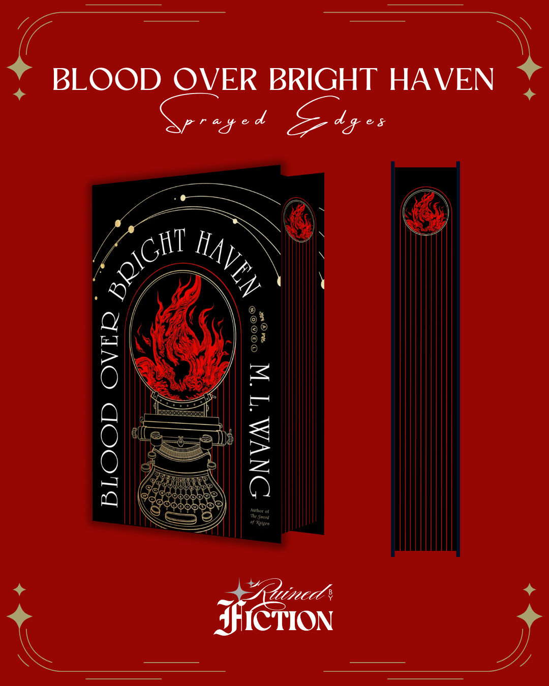Blood Over Bright Haven - Sprayed Edges