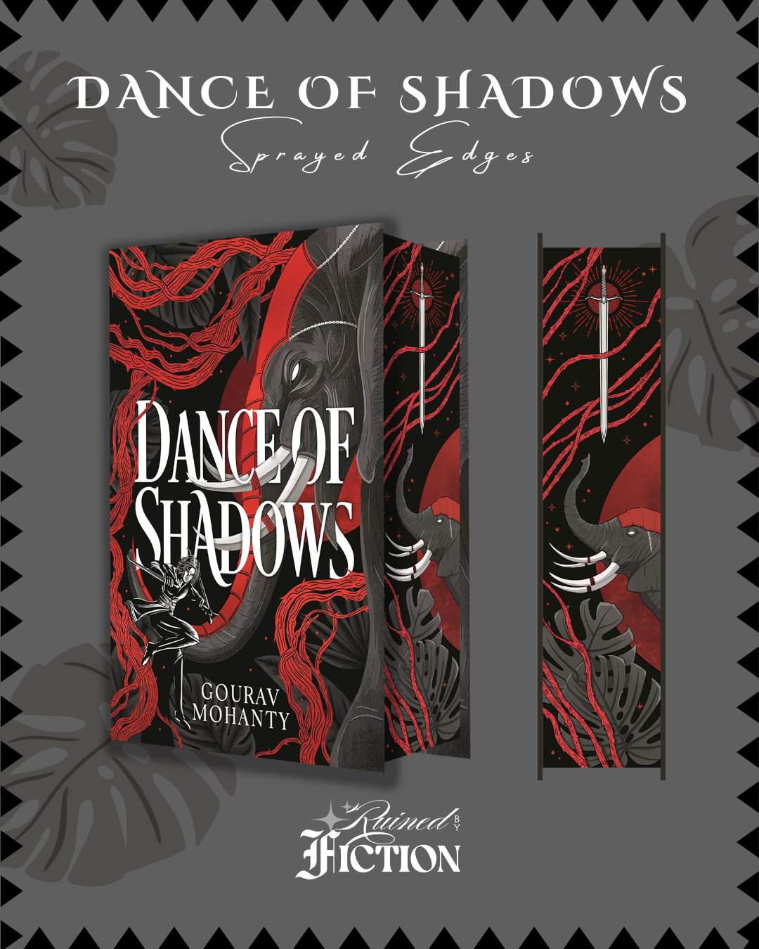 Dance of Shadows - Sprayed Edges
