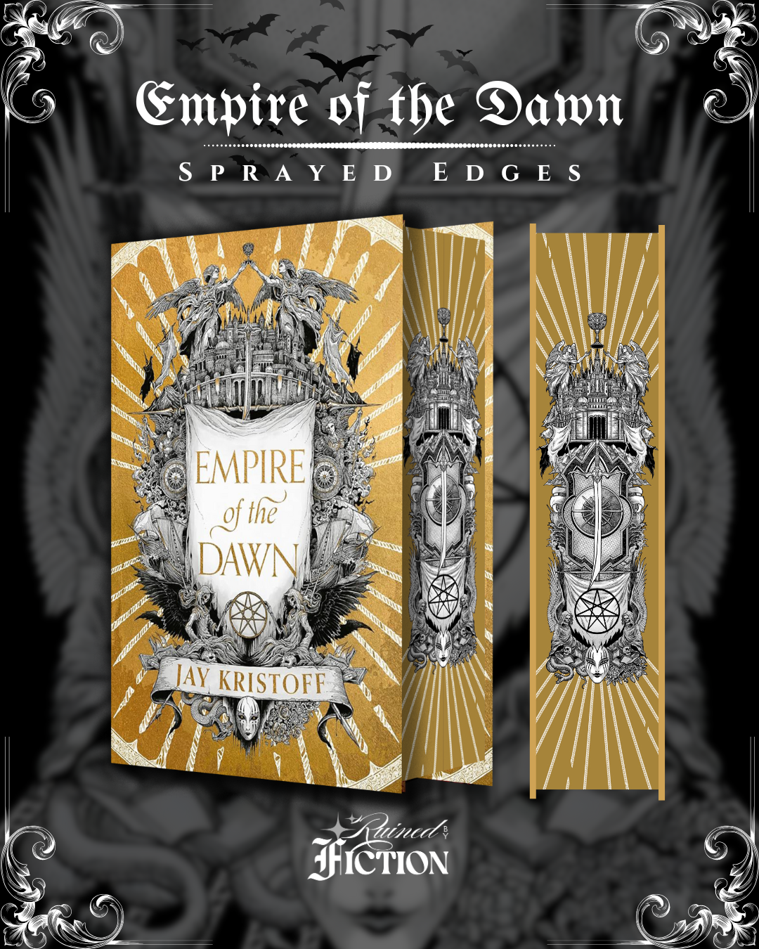 Empire of the Vampire Series - Sprayed Edges