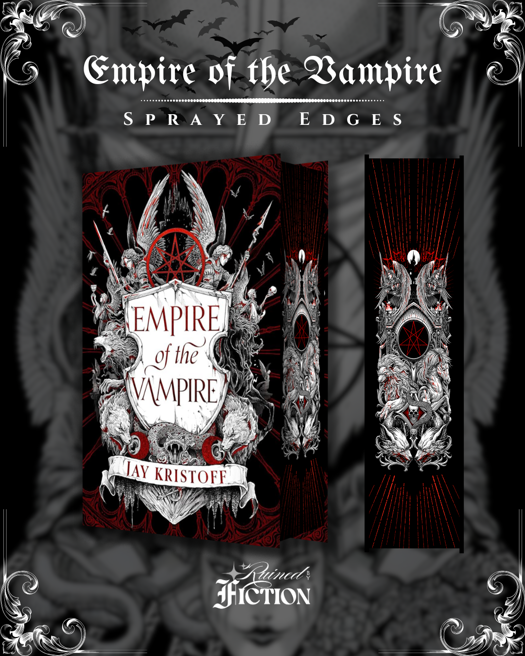 Empire of the Vampire Series - Sprayed Edges