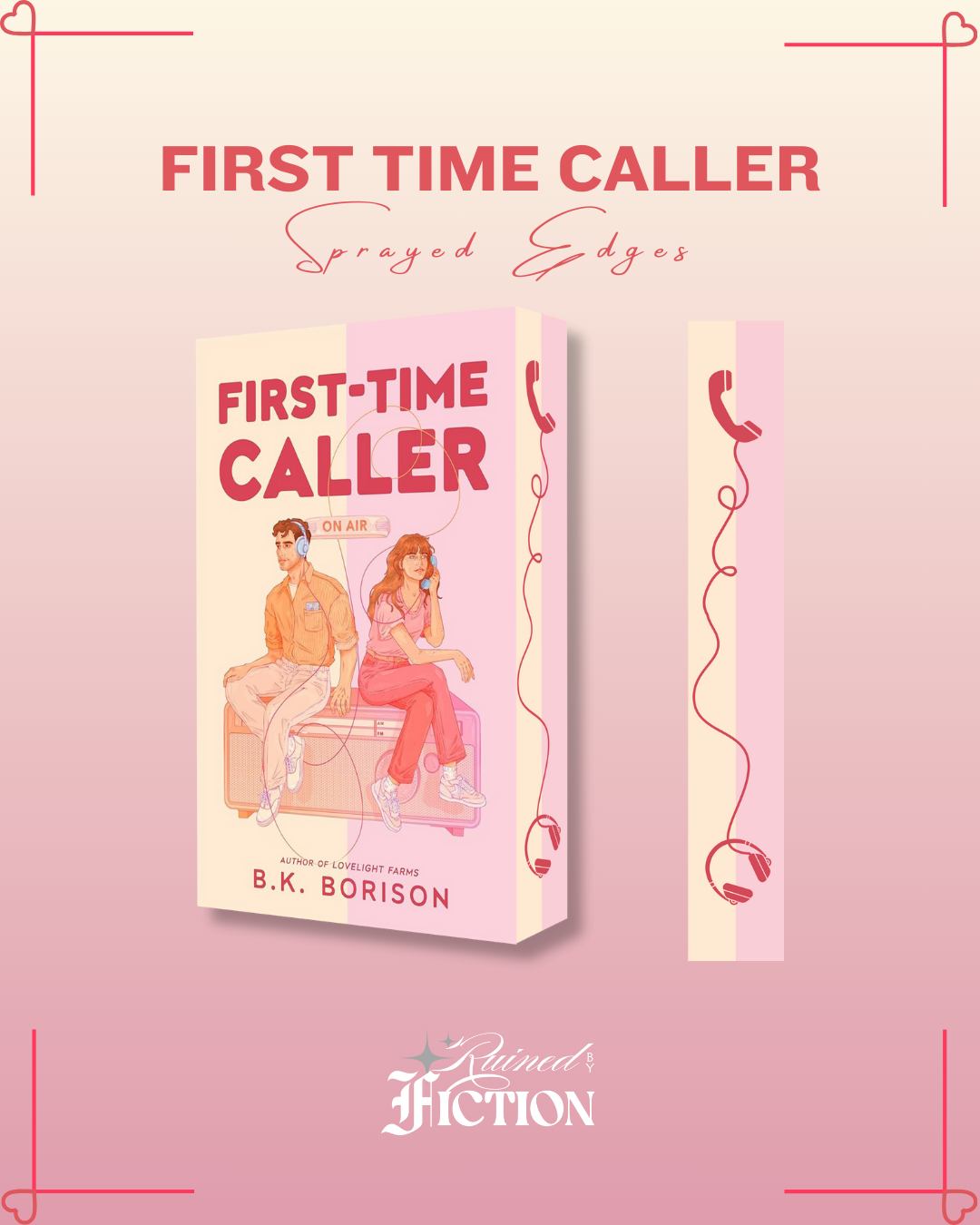 First Time Caller - Sprayed Edges