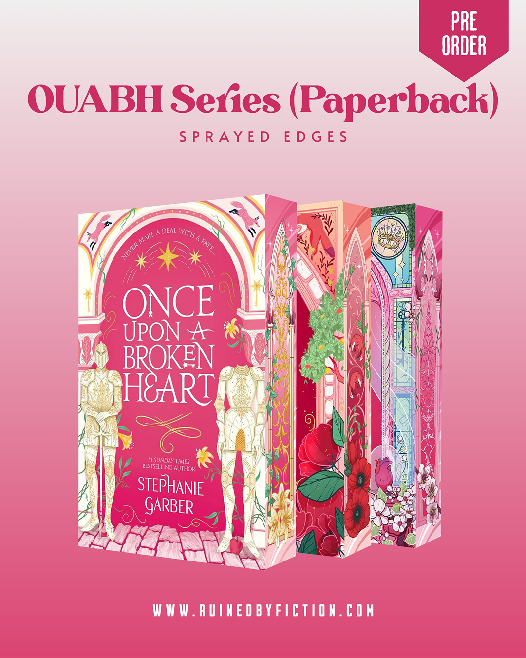 Once outlet Upon A Broken Heart Exclusive Sprayed Edge Edition Set