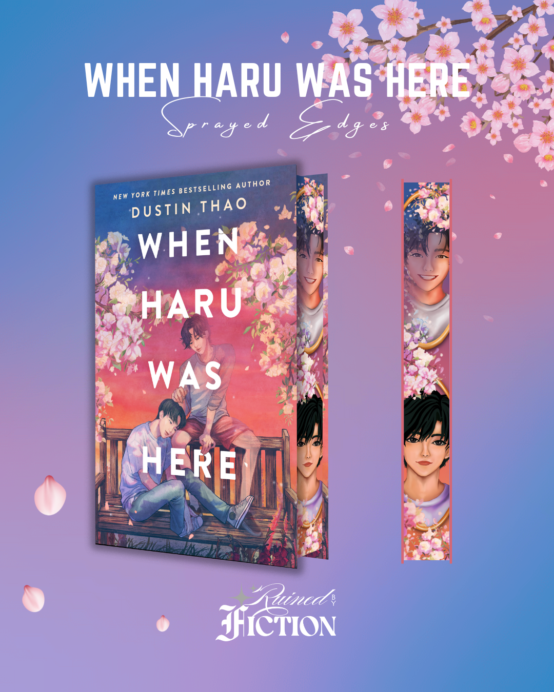 When Haru Was Here - Sprayed Edges