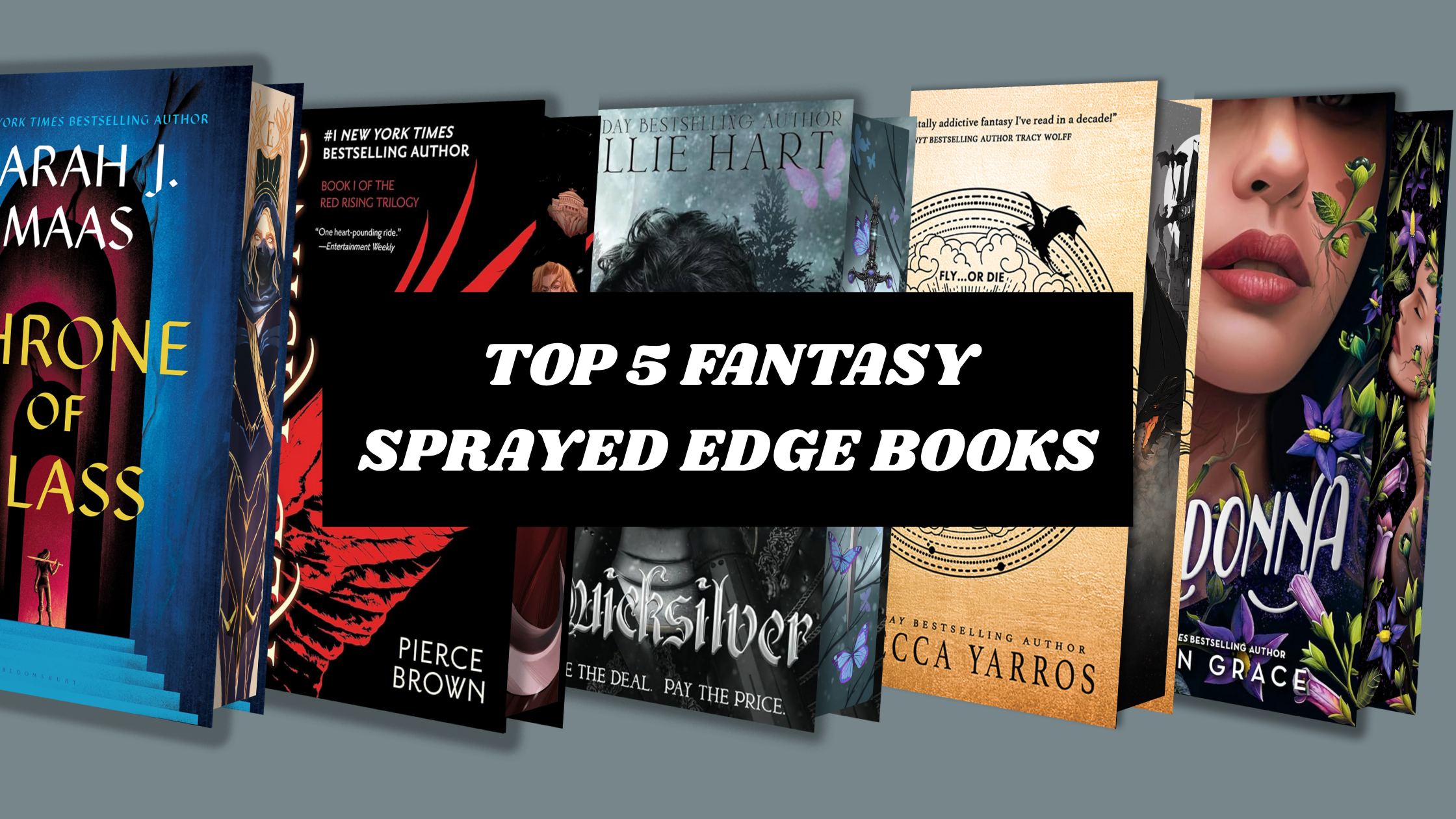 Top 5 Fantasy Sprayed Edge Books Every Collector Needs – Ruined By Fiction
