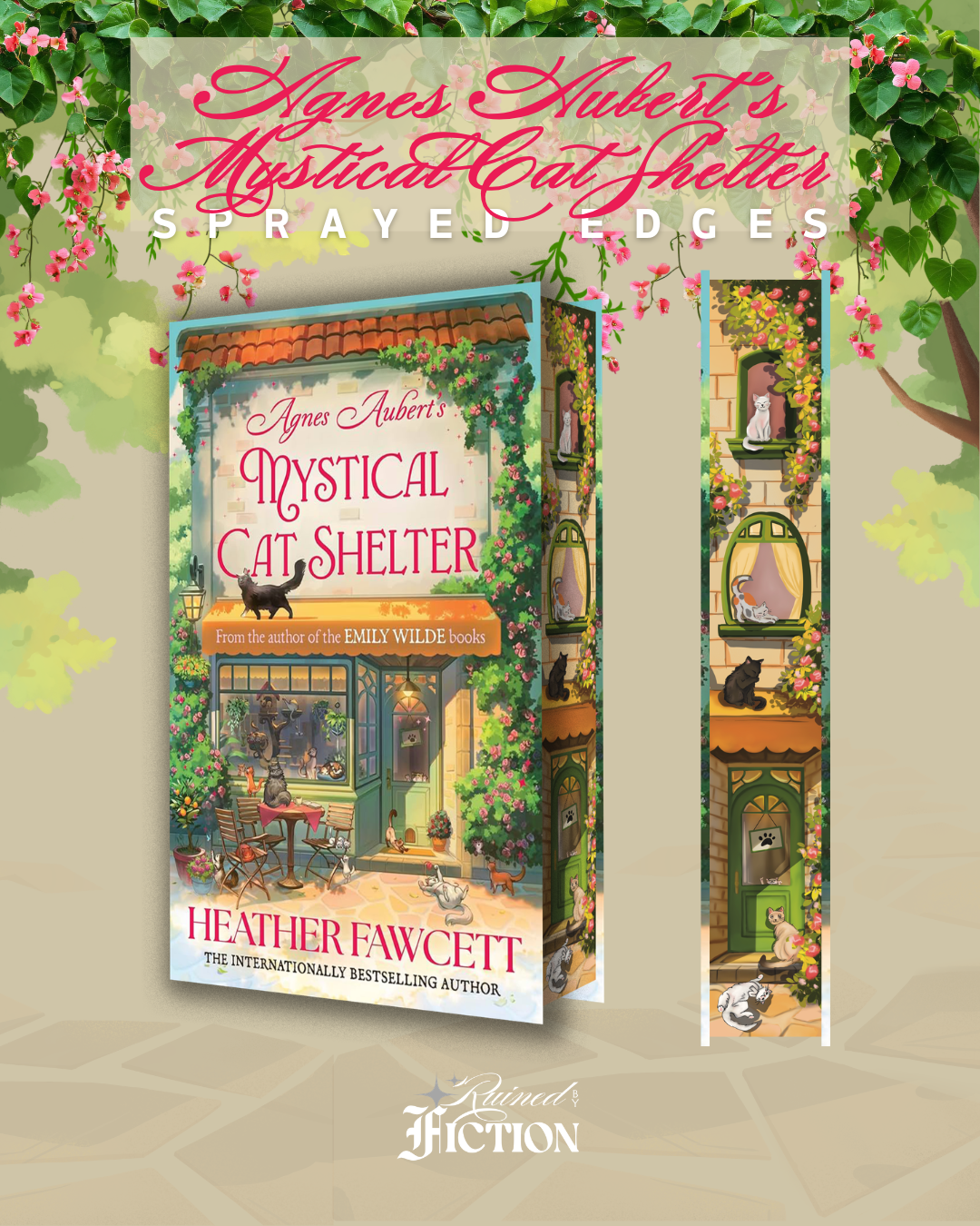 Agnes Aubert's Mystical Cat Shelter - Sprayed Edges