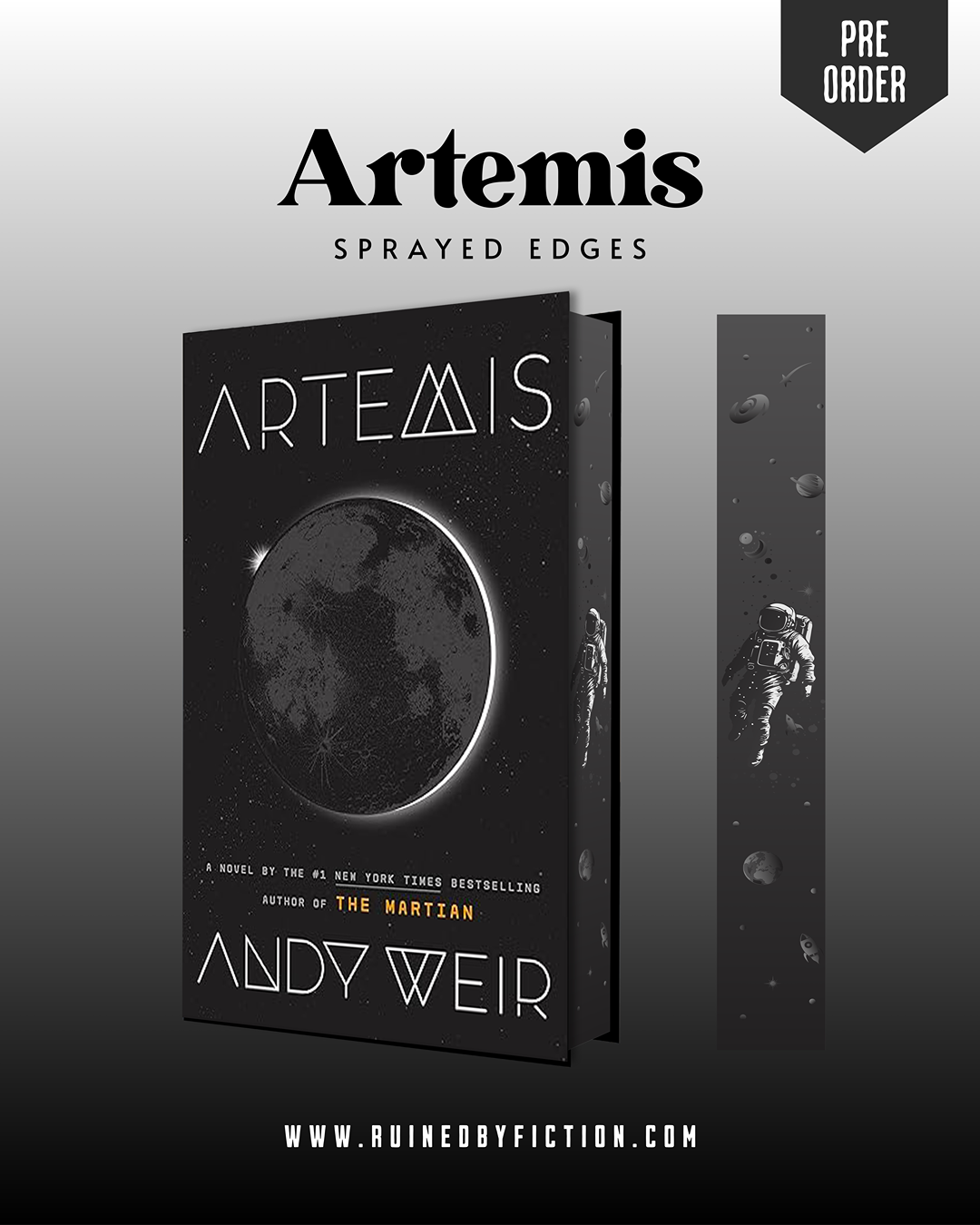 Artemis sprayed edges