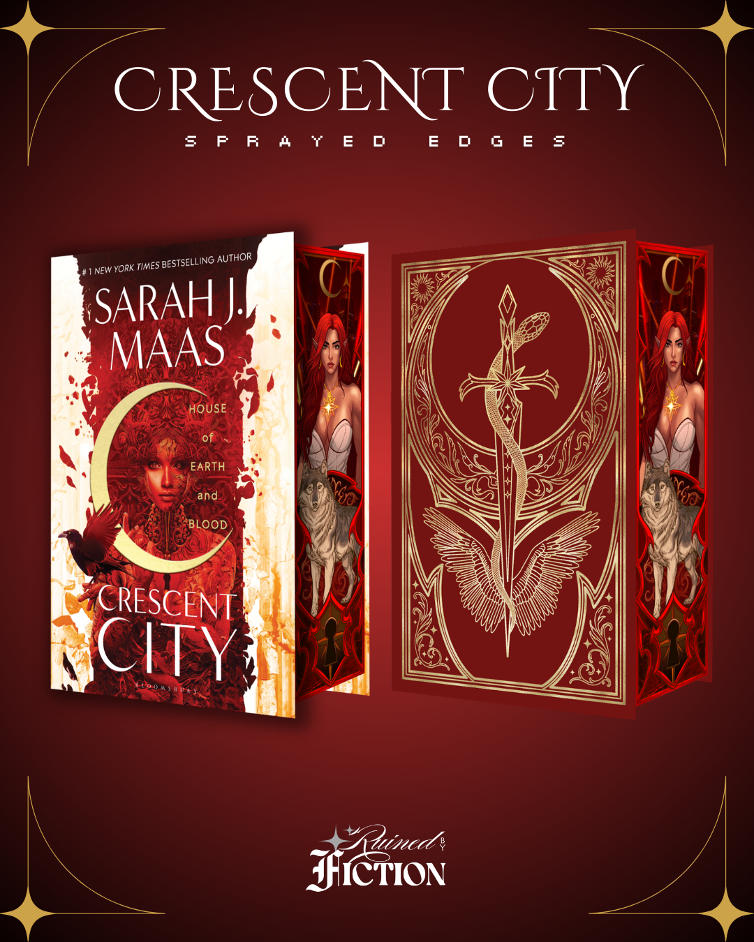 Crescent City Series - Sprayed Edges