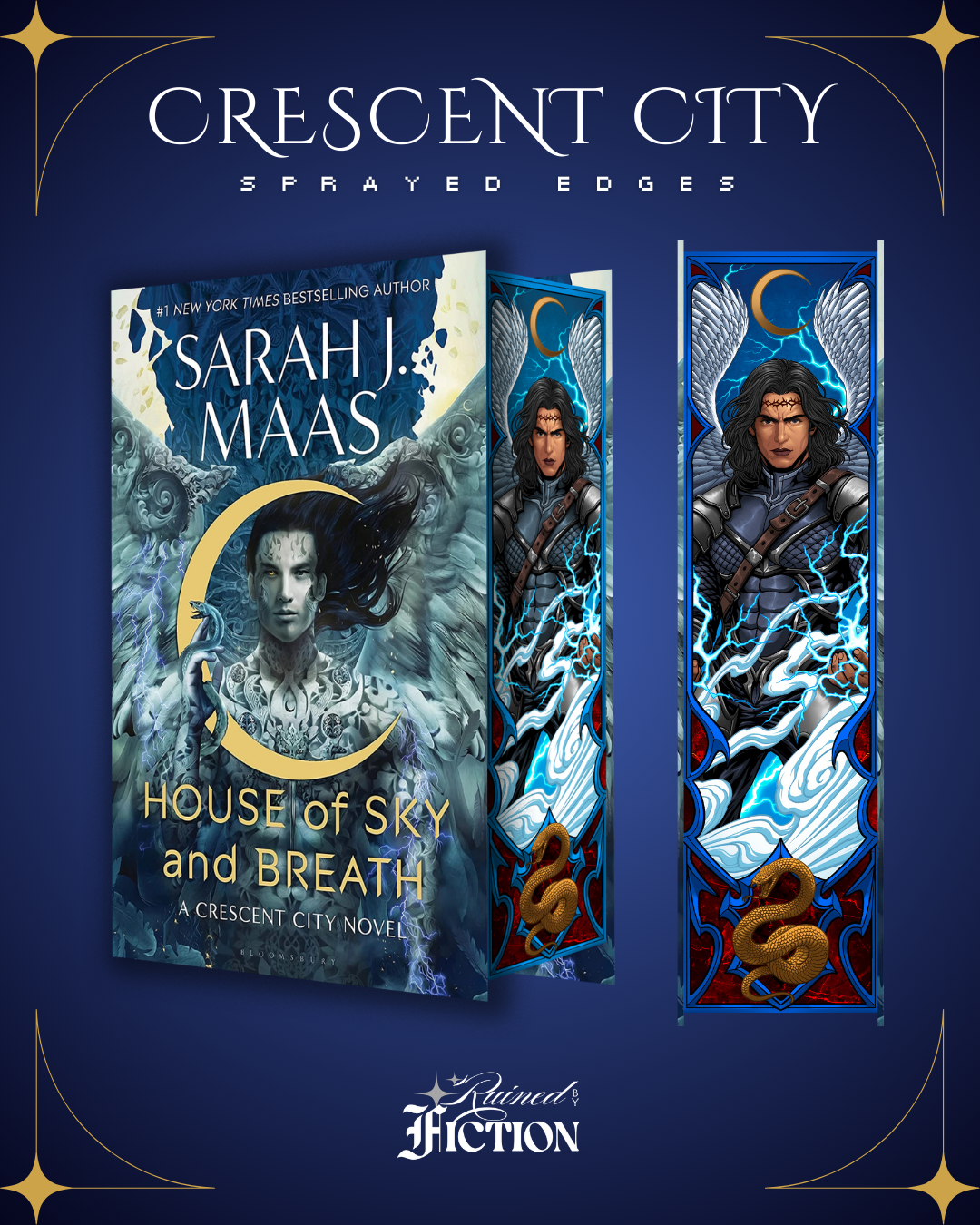 Crescent City Series - Sprayed Edges