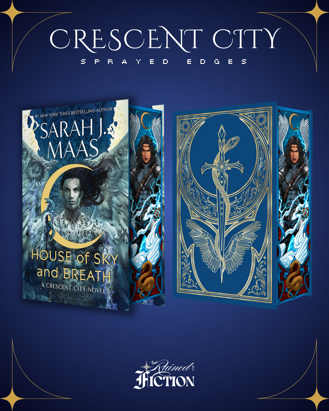 Crescent City Series - Sprayed Edges