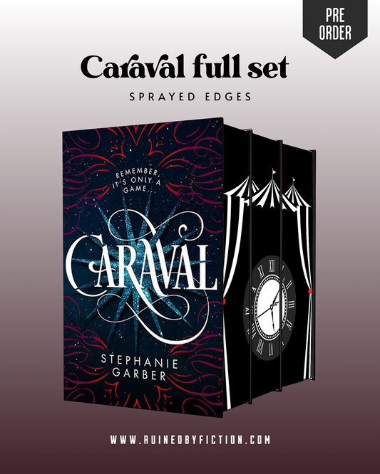 Caraval full set sprayed edges