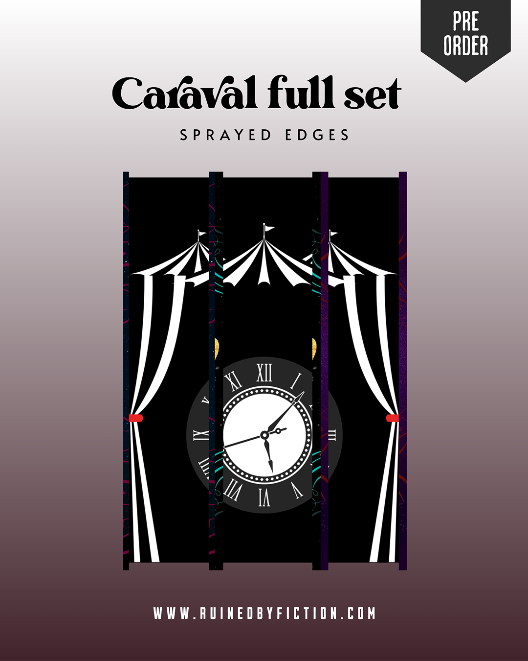 Caraval full set - Sprayed Edges