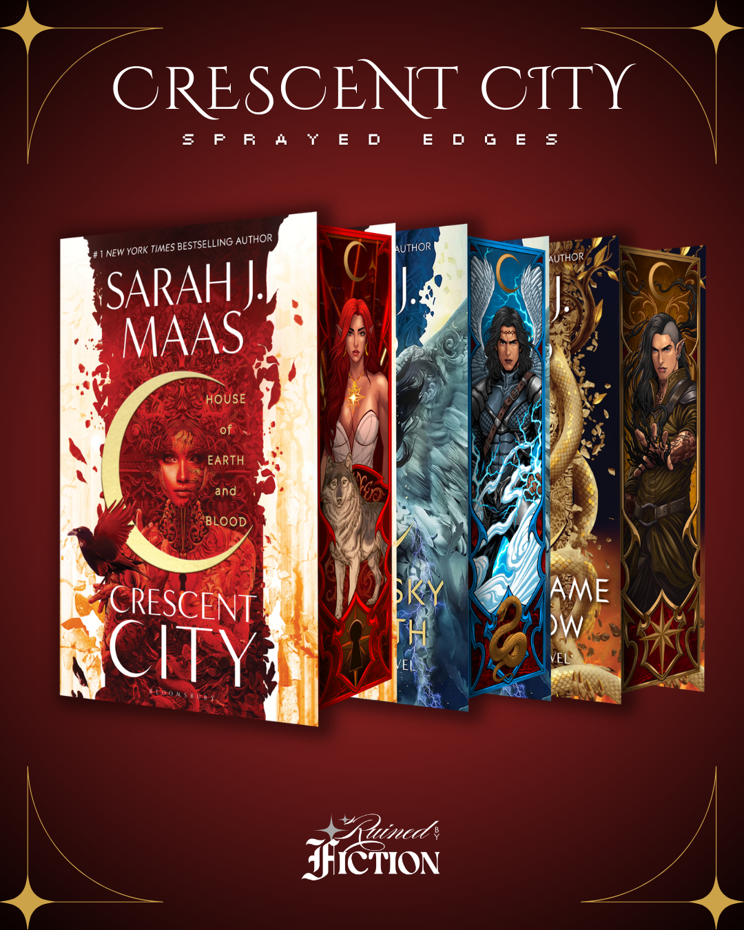 Crescent City Series - Sprayed Edges