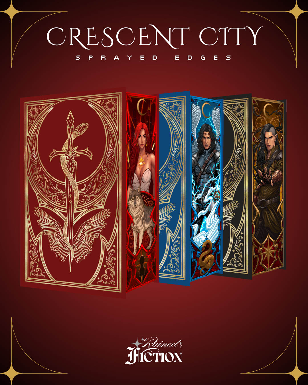 Crescent City Series - Sprayed Edges