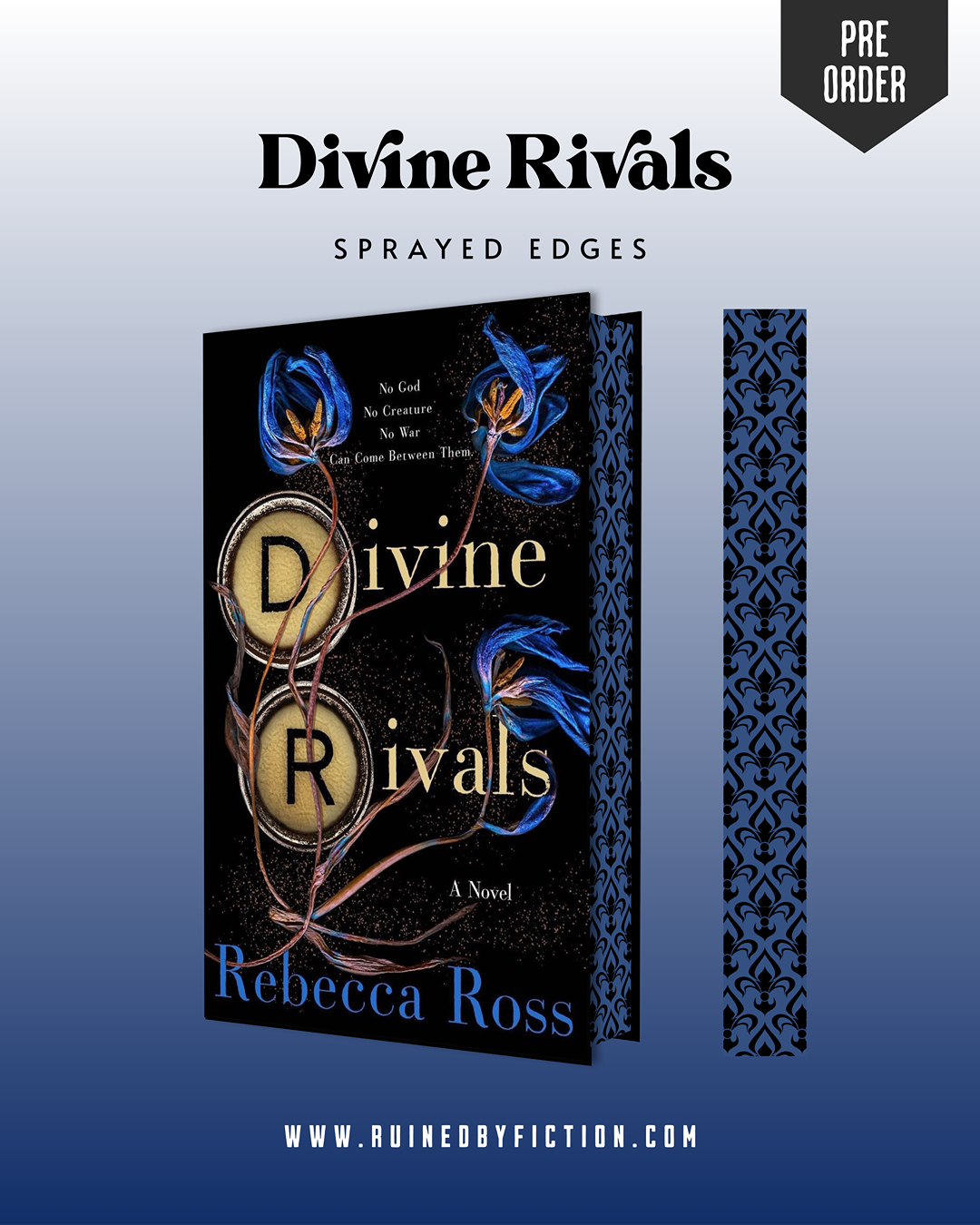 Divine Rivals - Sprayed Edges – Ruined By Fiction