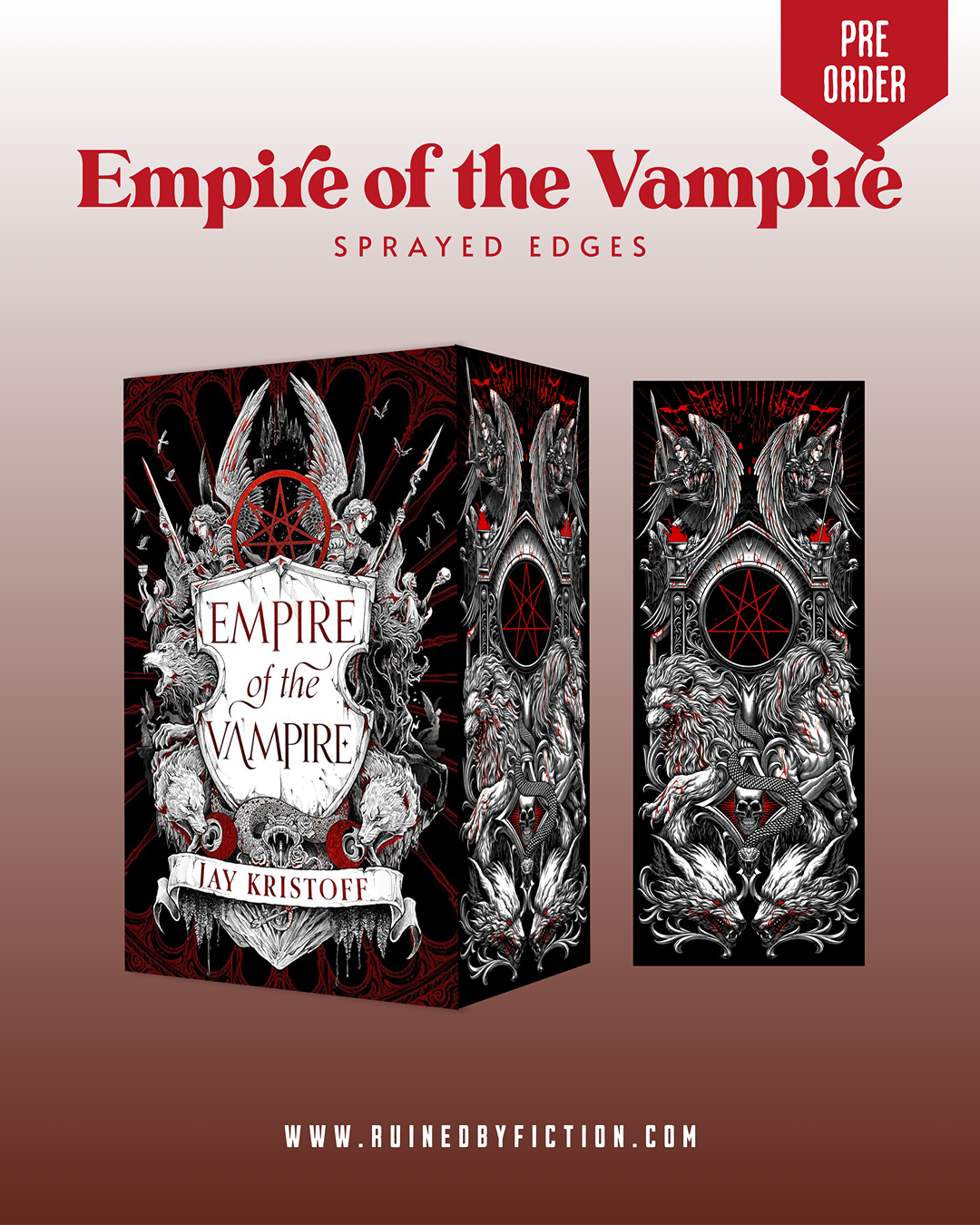 Empire of the Vampire set - Sprayed Edges