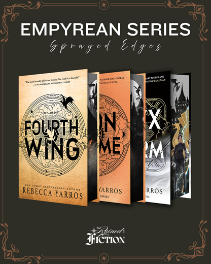 Empyrean Series - Fourth Wing (UK Edition) - Sprayed Edges