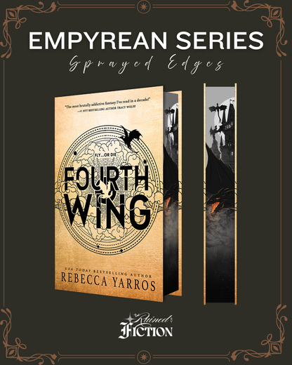 Empyrean Series - Fourth Wing (UK Edition) - Sprayed Edges