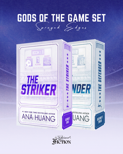 Gods of the Game Set - Sprayed Edges (The Striker & The Defender)