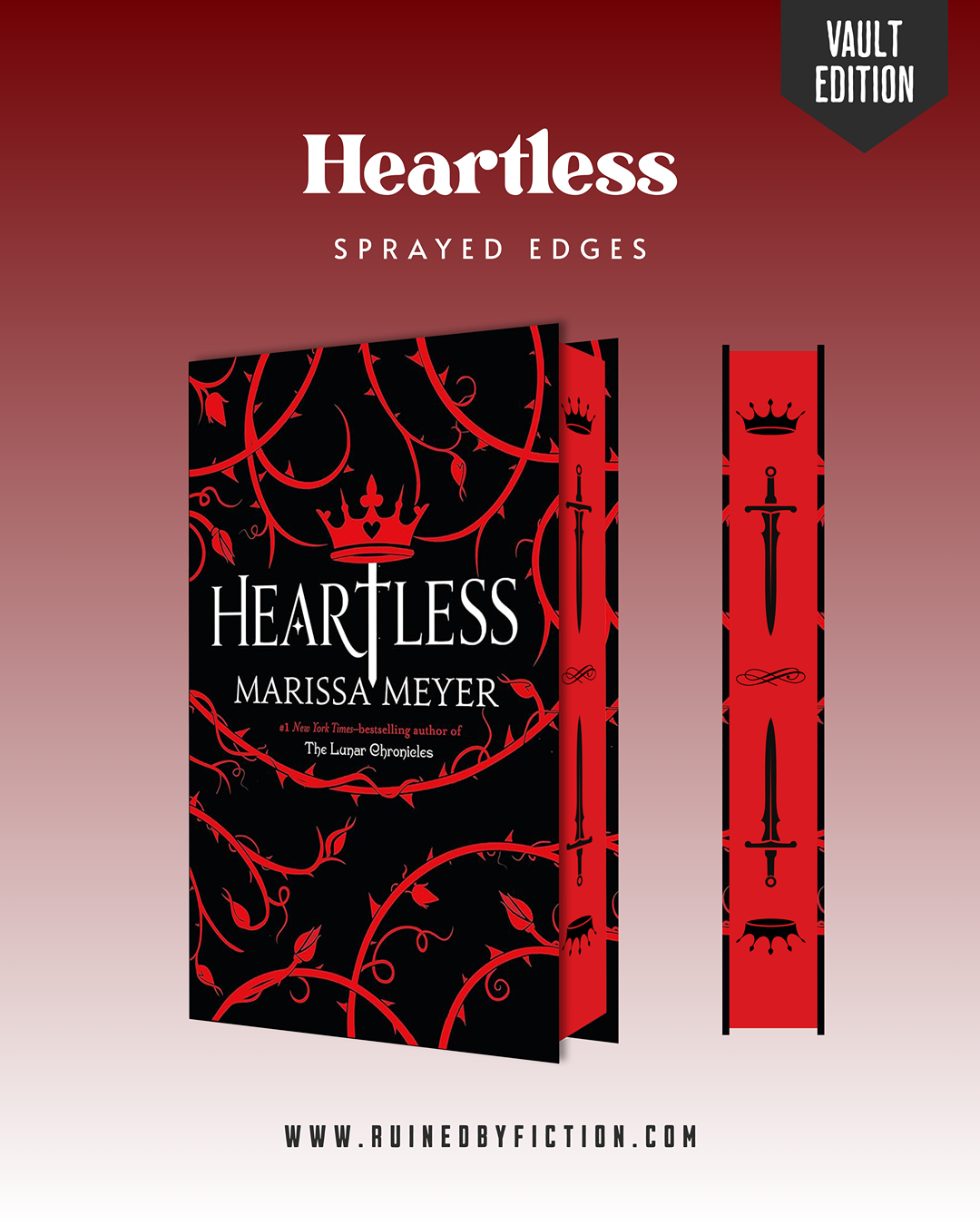 Heartless sprayed edges