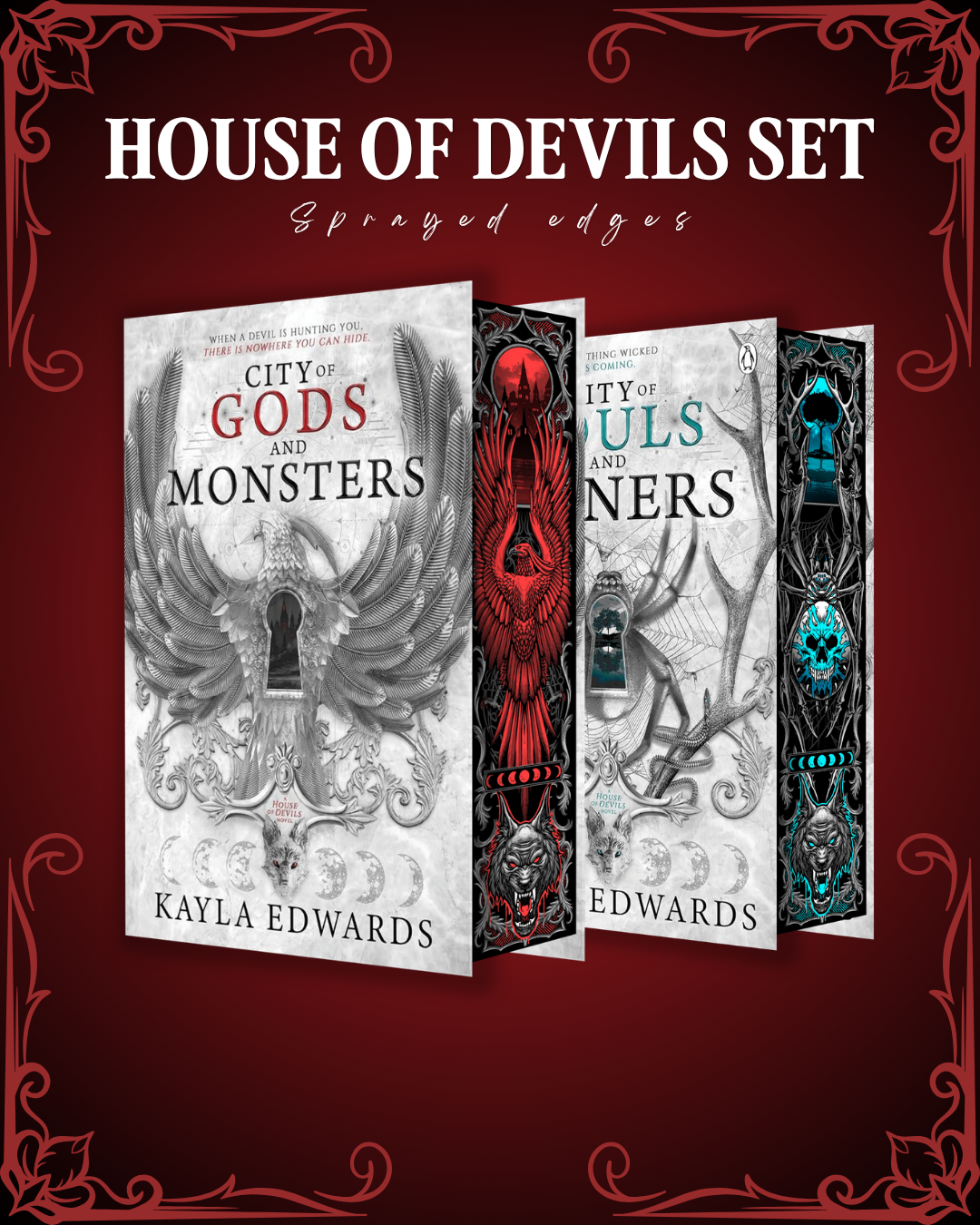 House of Devils Set - Sprayed Edges
