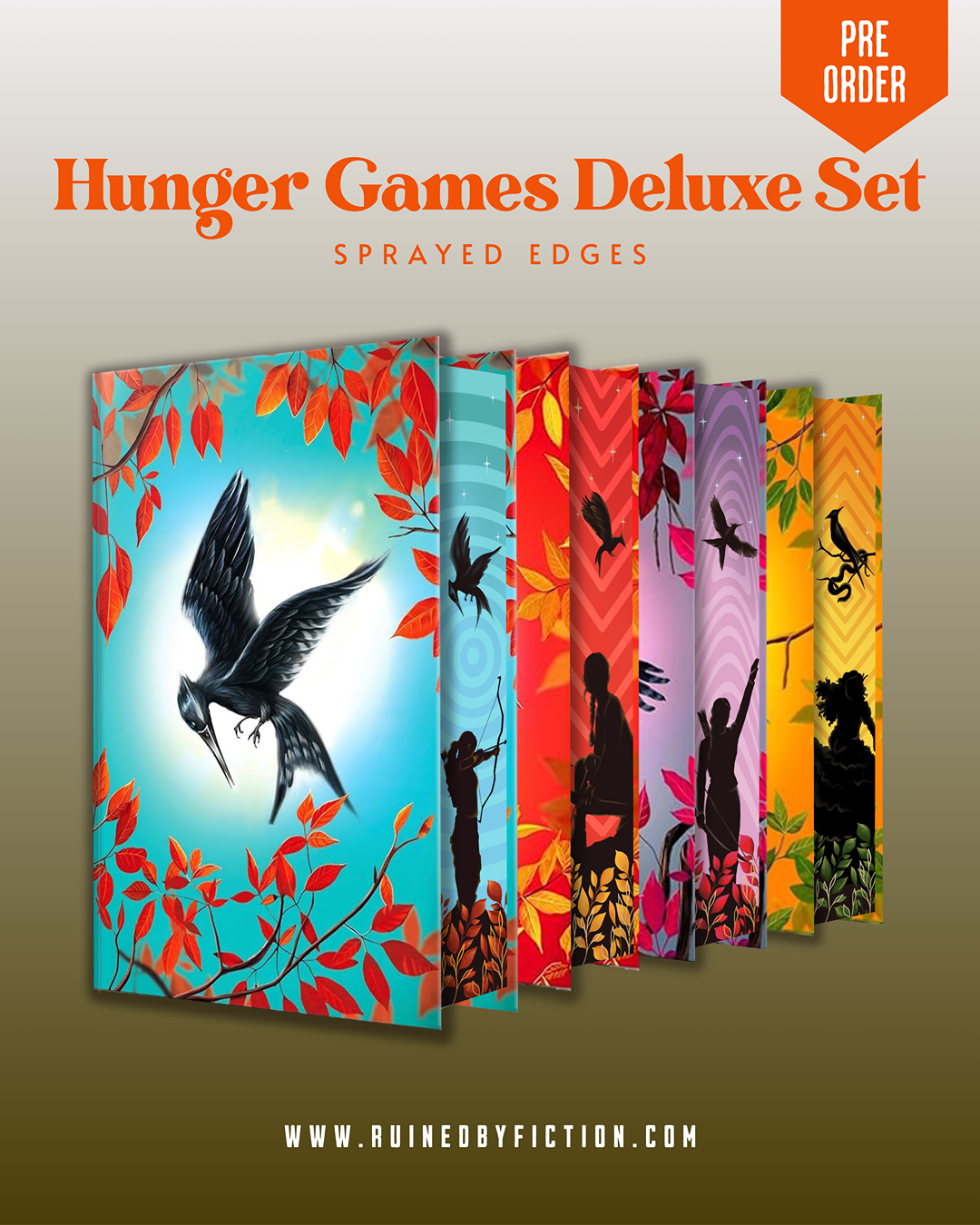 Hunger Games Deluxe Set - Sprayed Edges