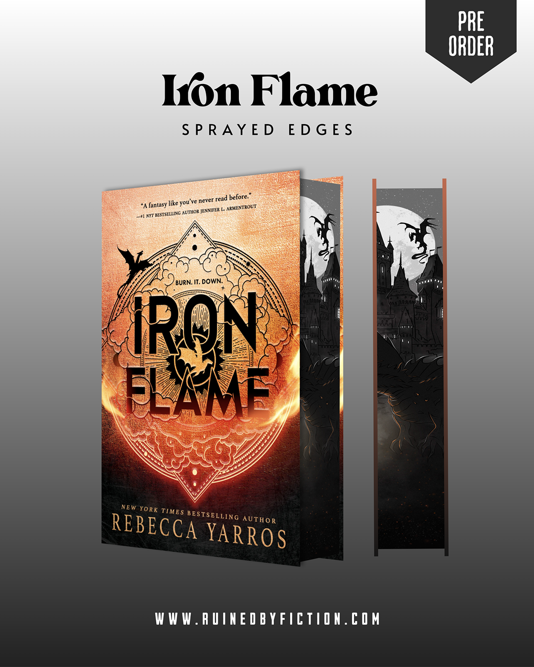 Iron Flame Sprayed Edges