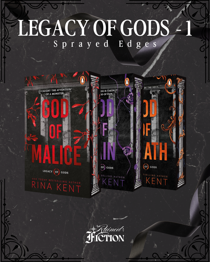 Legacy of Gods - Sprayed Edges – Ruined By Fiction