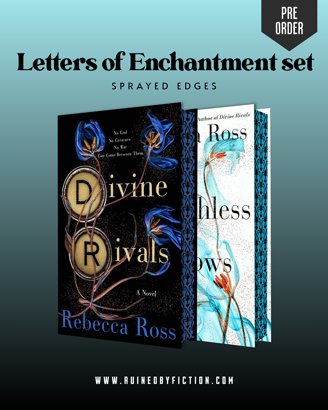 Letters of enchantment duology sprayed edges