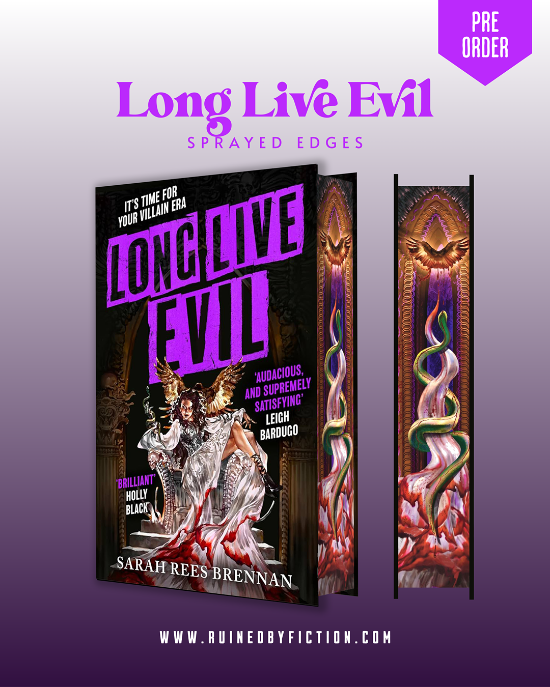 Long Live Evil - Sprayed Edges