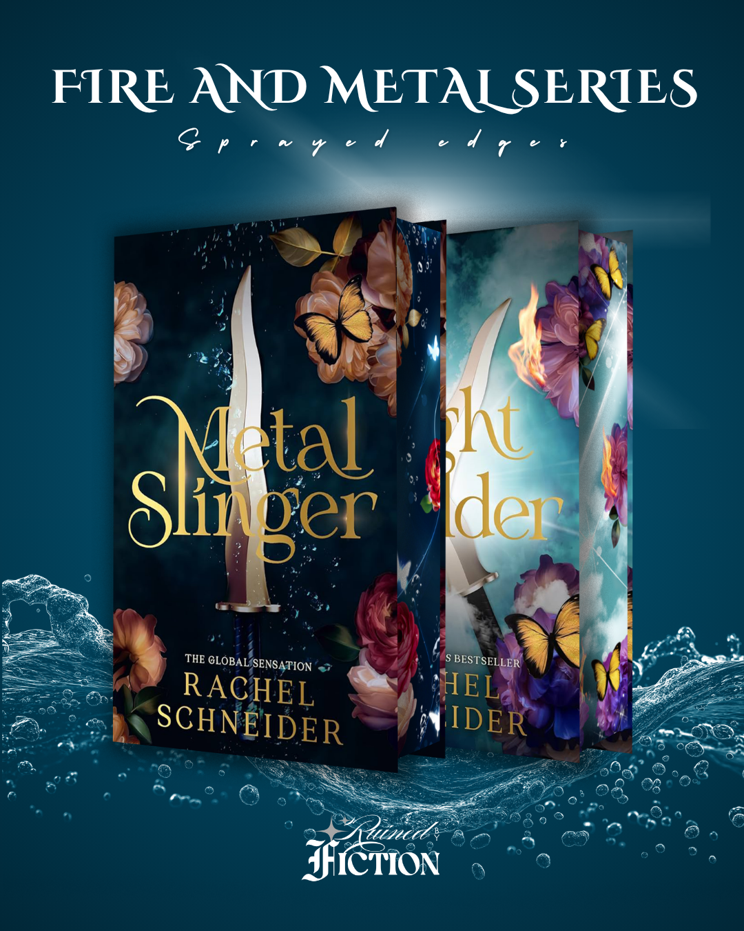 Fire and Metal Series - Sprayed Edges