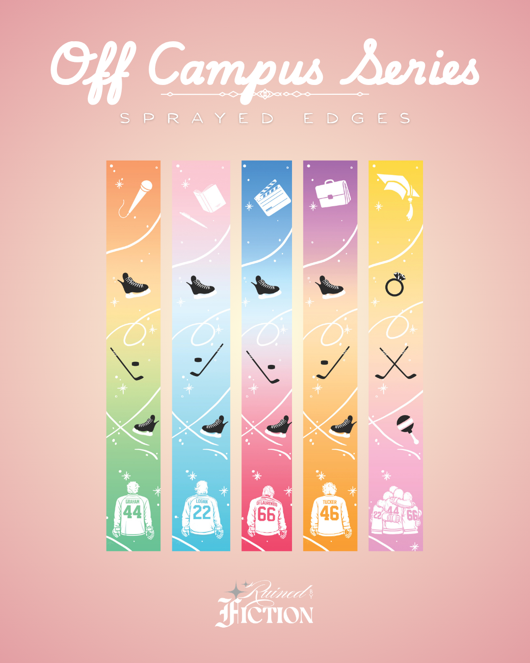 Off Campus series - Sprayed Edges