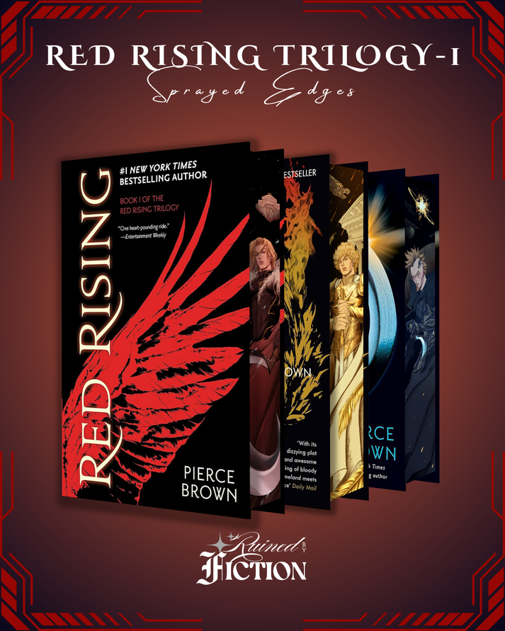 Red Rising Rotback Red Rising Trilogy - Sprayed Edges – Ruined By Fiction