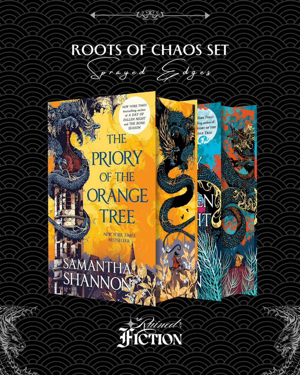 Roots of Chaos (Set of 2 books) - Sprayed Edges – Ruined By Fiction