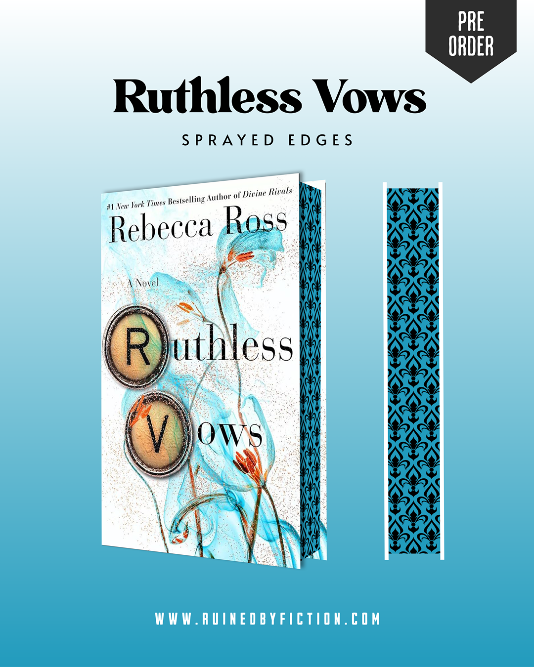 Ruthless vows sprayed edges