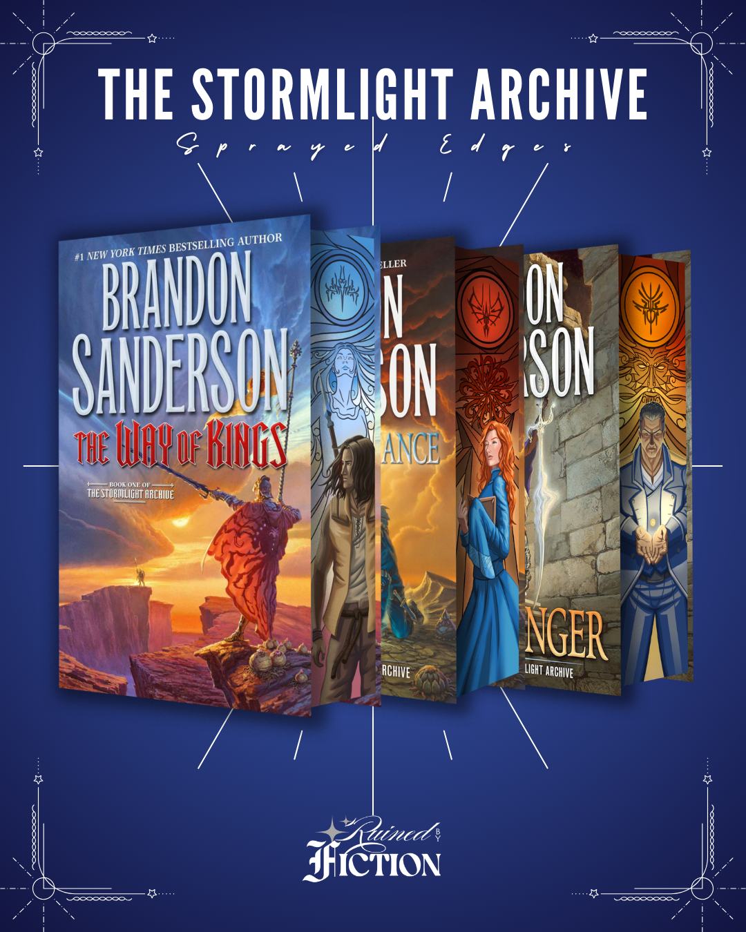 The Stormlight Archive - Sprayed Edges – Ruined By Fiction