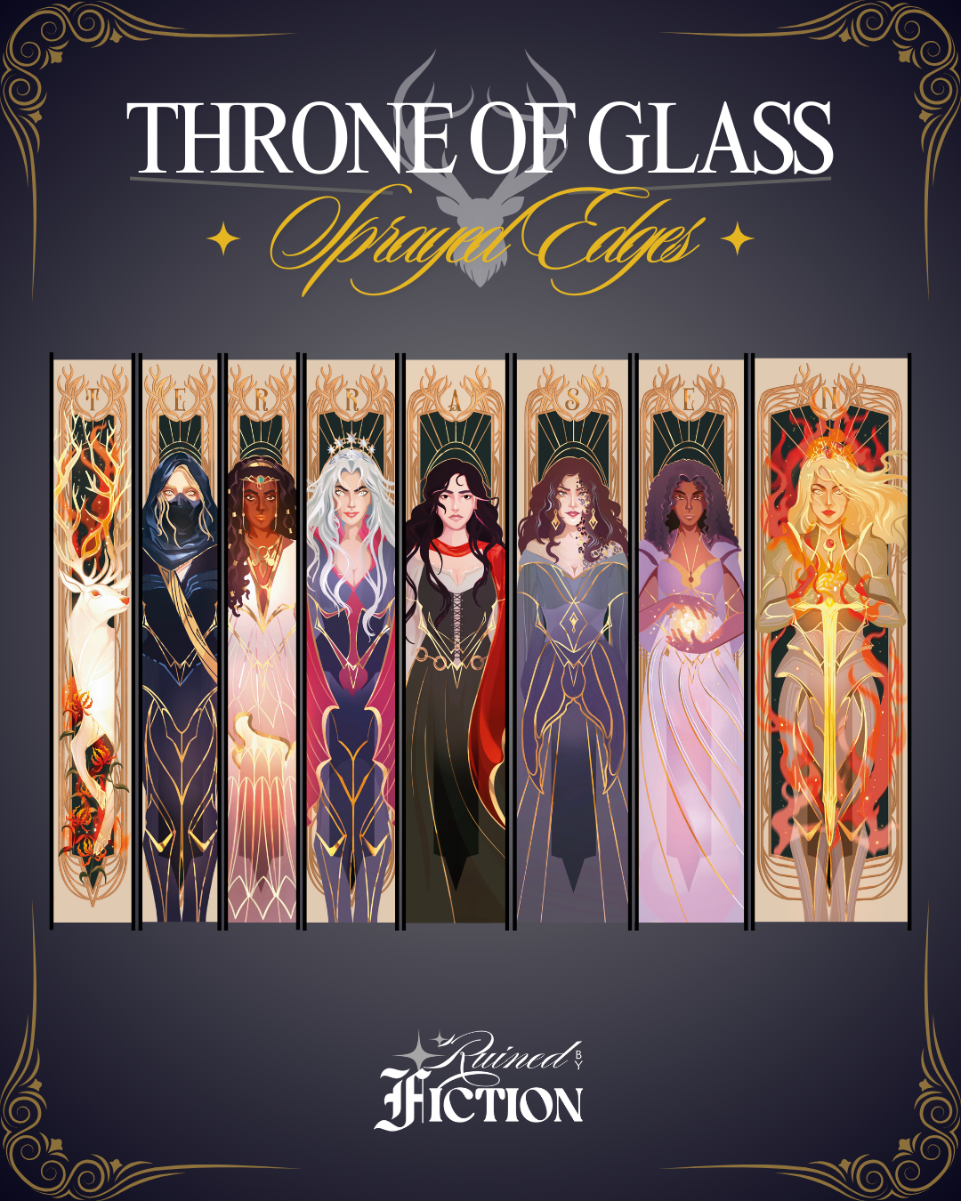 Throne of Glass Luxe Edition - Sprayed Edges