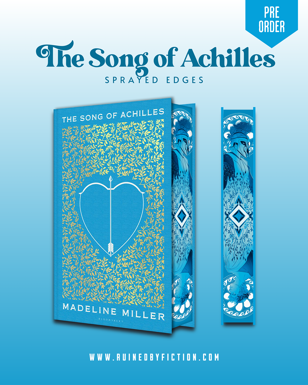 Song of Achilles + Circe anniversary editions set - Sprayed Edges