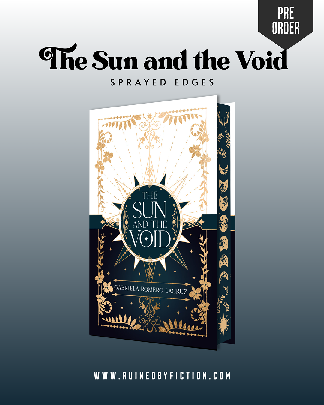 The sun and the void sprayed edges