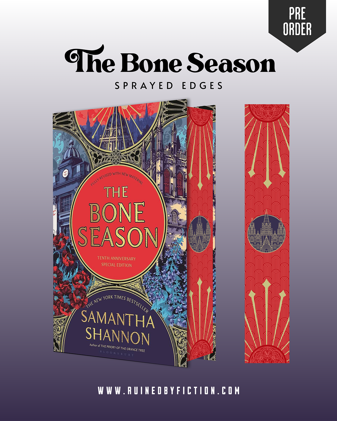 The Bone Season Series - Sprayed Edges