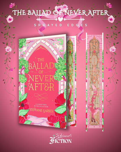 Once Upon a Broken Heart Series (Pink Hardcovers) - Sprayed Edges