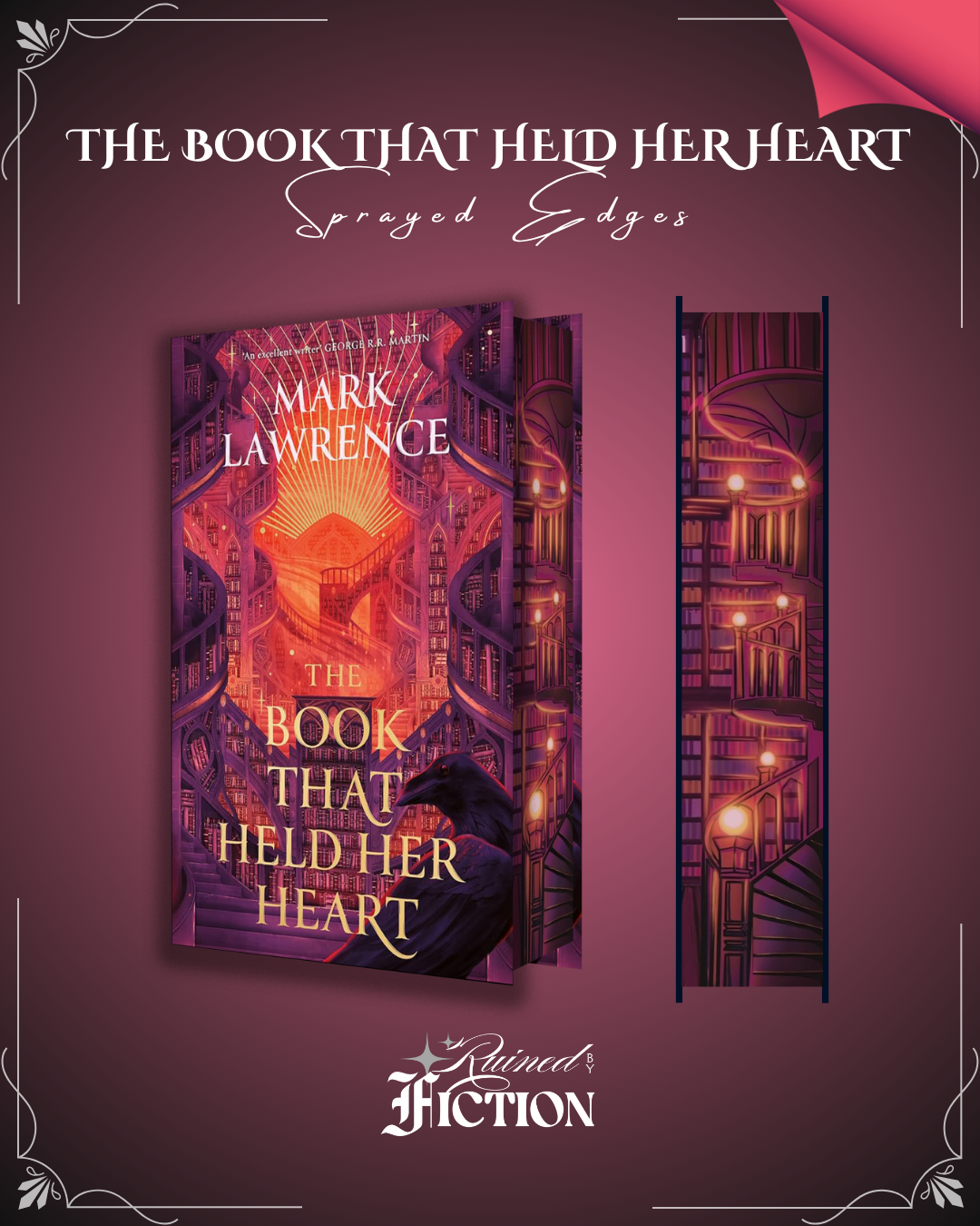The book that held her heart - DAMAGED