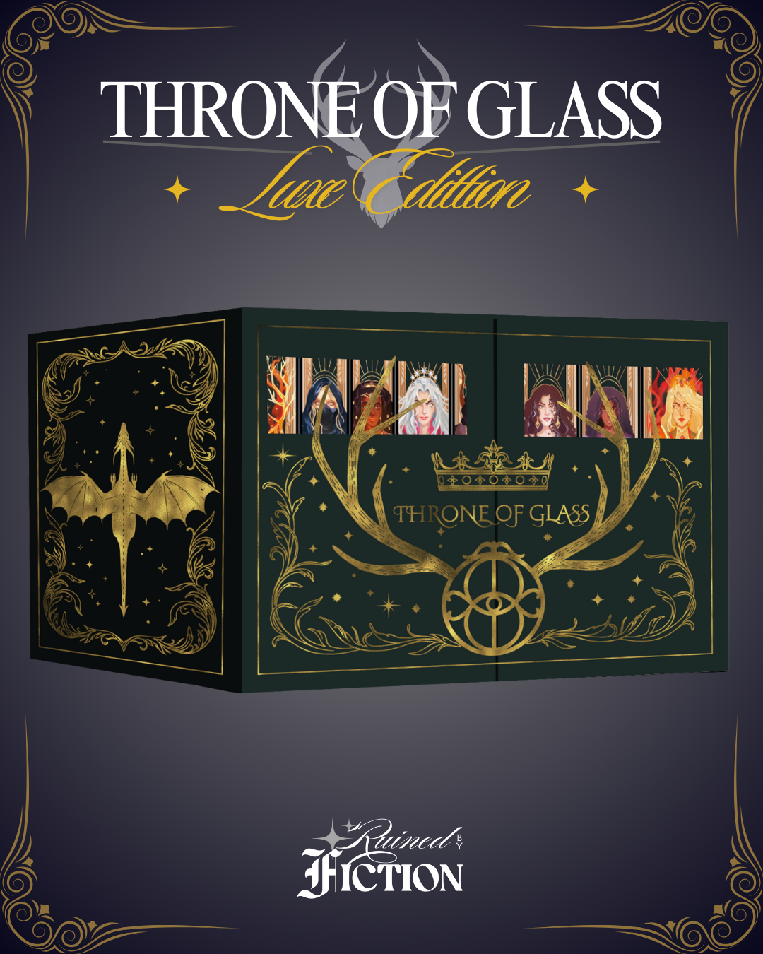 Throne of Glass Luxe Edition - Sprayed Edges